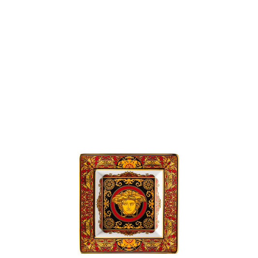 Versace Medusa Red Giftware – Square Dish 14 cm