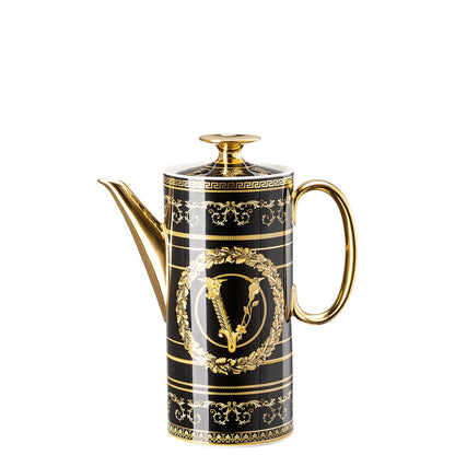 Versace Virtus Gala Black Coffee Pot