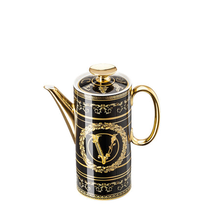 Versace Virtus Gala Black Coffee Pot