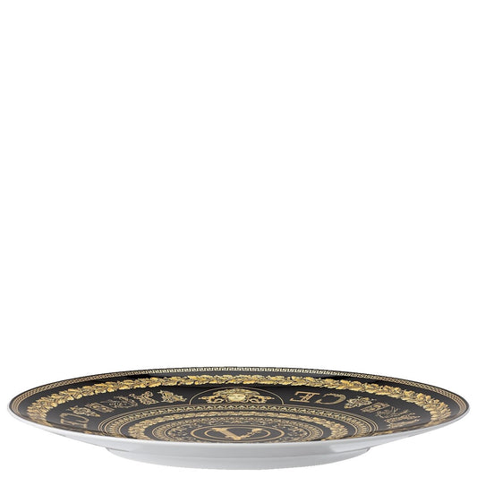 Versace Virtus Gala Black Service Plate – 33 cm