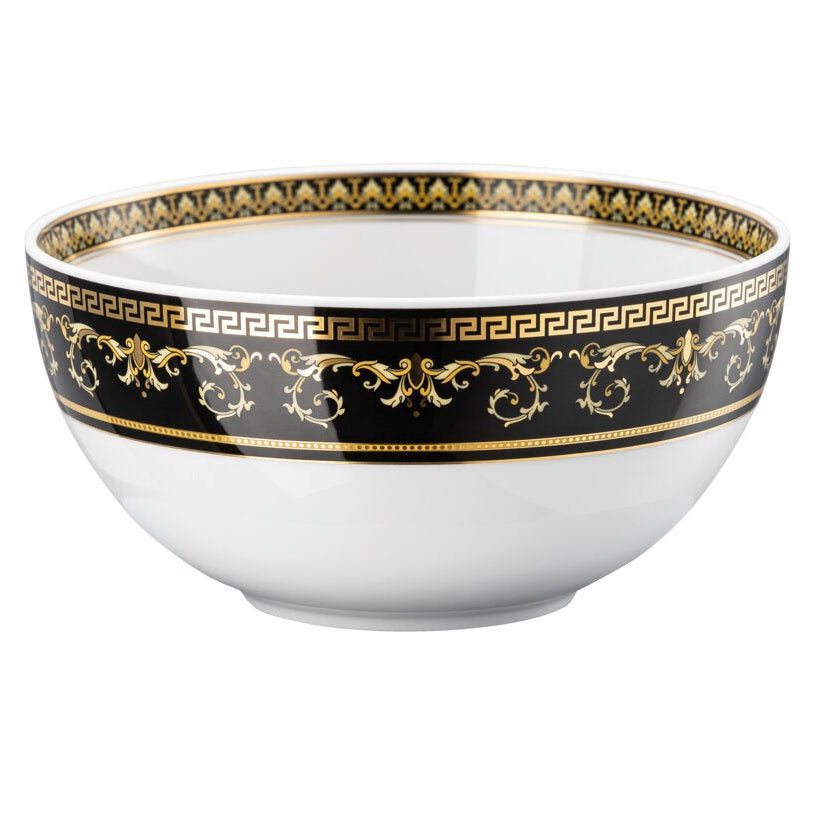 Versace Virtus Gala Black Soup/Cereal Bowl – 15 cm