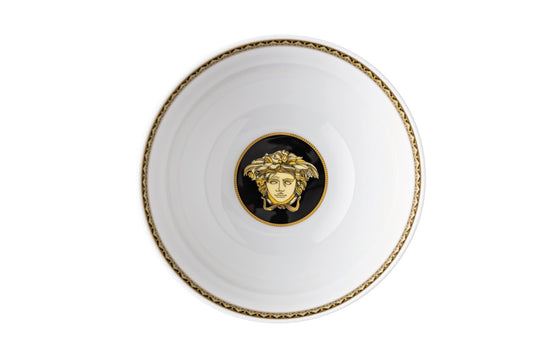Versace Virtus Gala Black Soup/Cereal Bowl – 15 cm