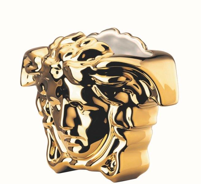 Versace Medusa Grande Gold Vase – 30 cm