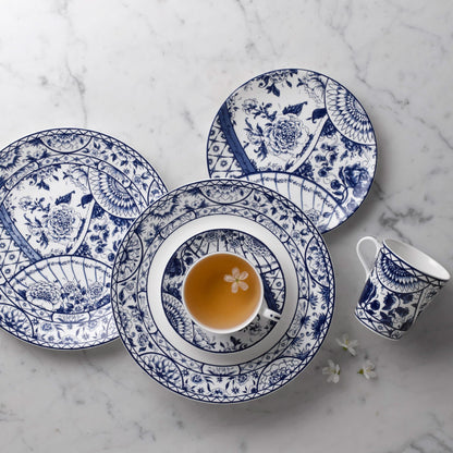 Royal Crown Derby Victorias Garden Blue Mug (300ml) – alternate official product image