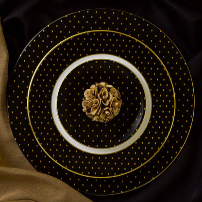Royal Crown Derby W1 Black Tea Saucer (15cm) – alternate official product image