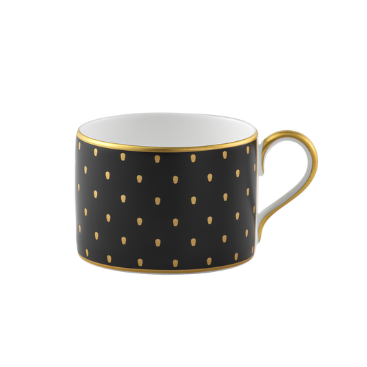 Royal Crown Derby W1 Black Teacup (250ml) – official product image