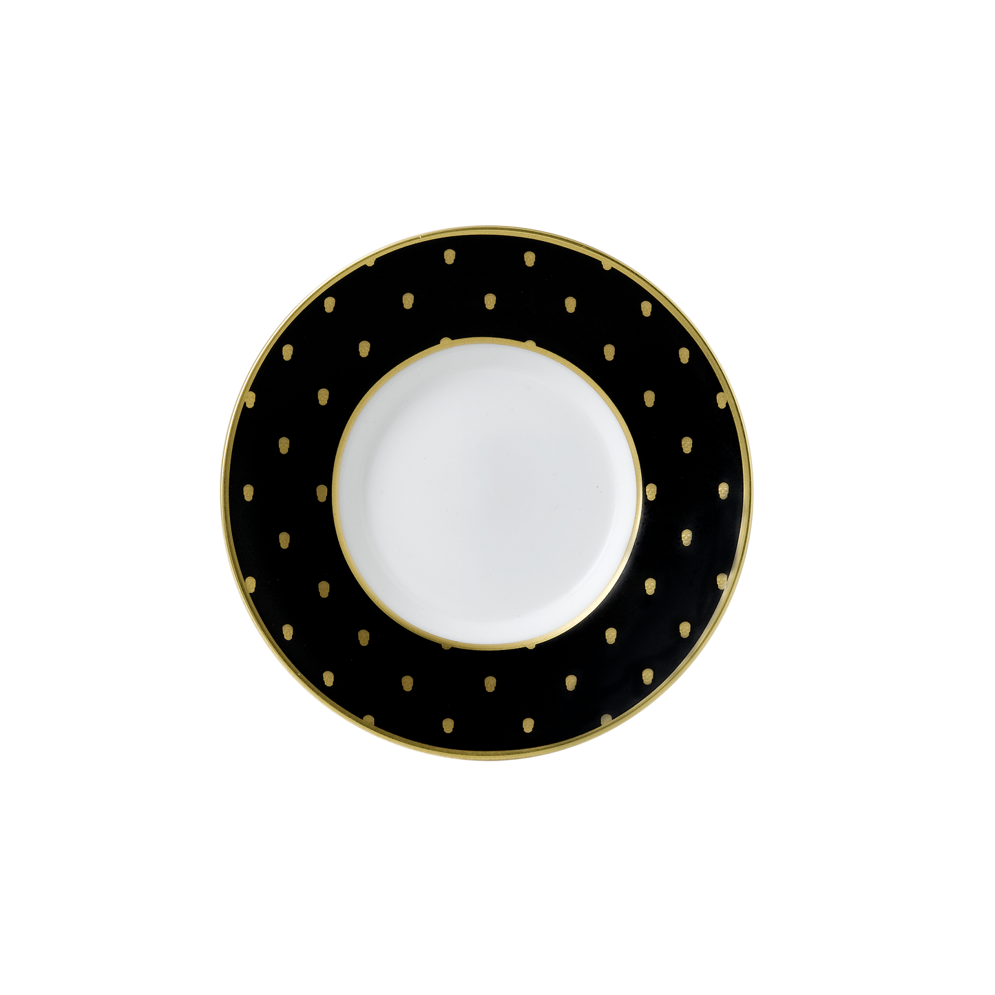 Royal Crown Derby W1 Black Coffee Saucer (11.5cm) – official product image