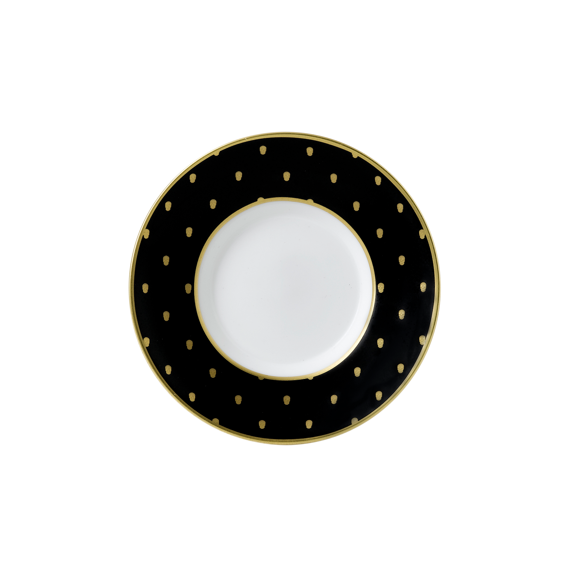 Royal Crown Derby W1 Black Coffee Saucer (11.5cm) – official product image