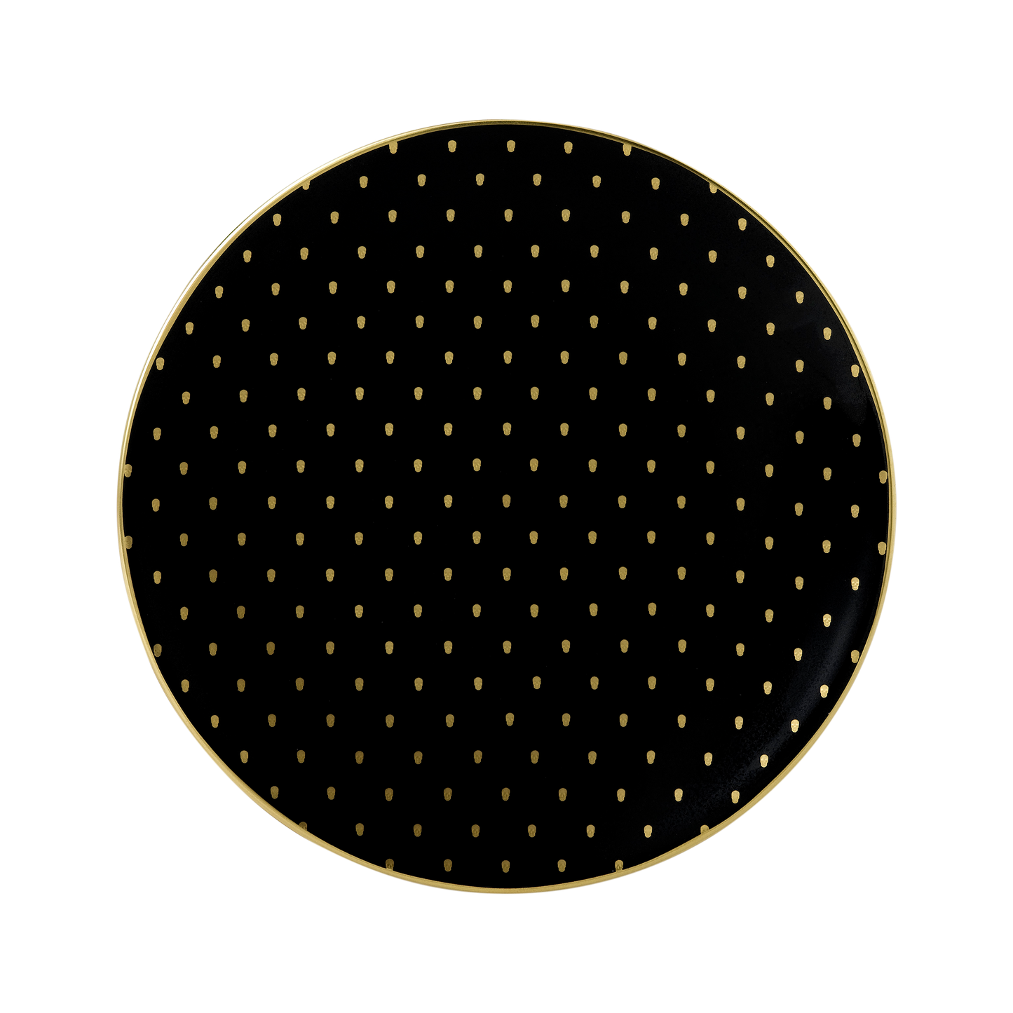 Royal Crown Derby W1 Black Salad Plate (21cm) – official product image