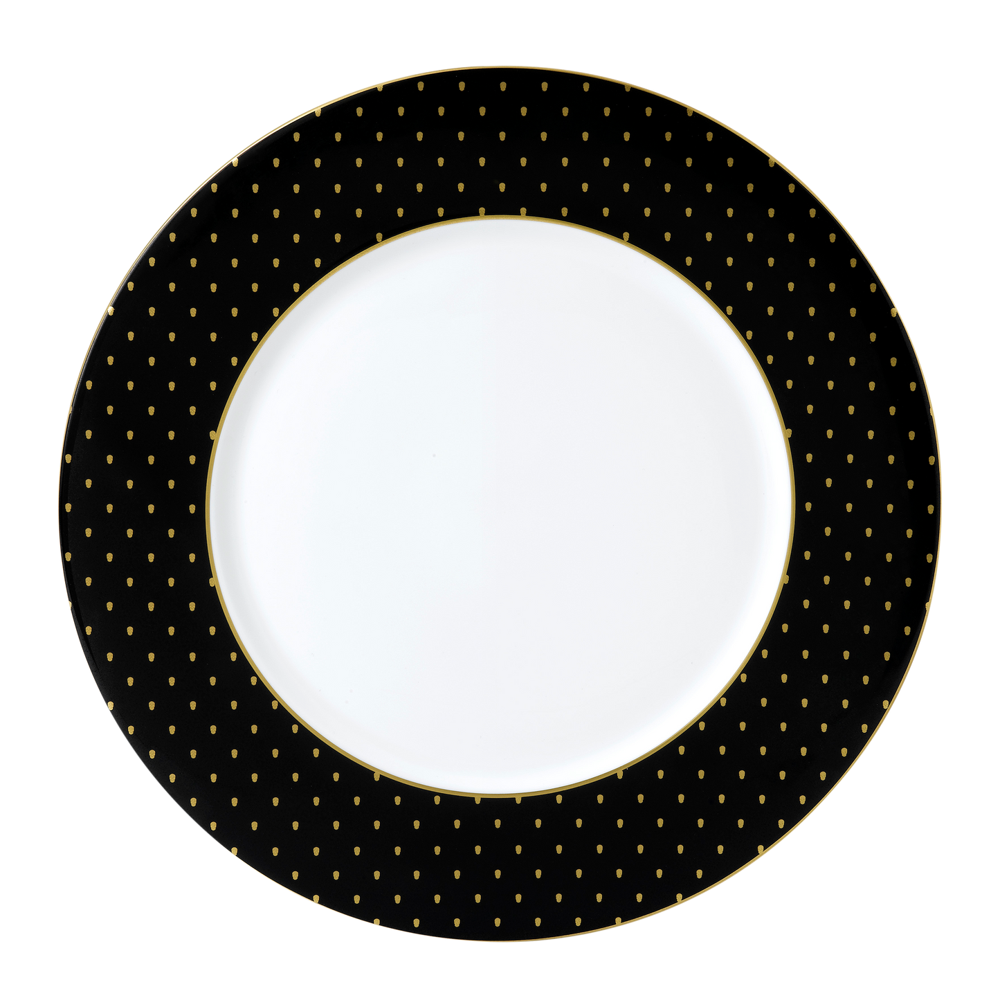 Royal Crown Derby W1 Black Charger Plate (34cm) – official product image