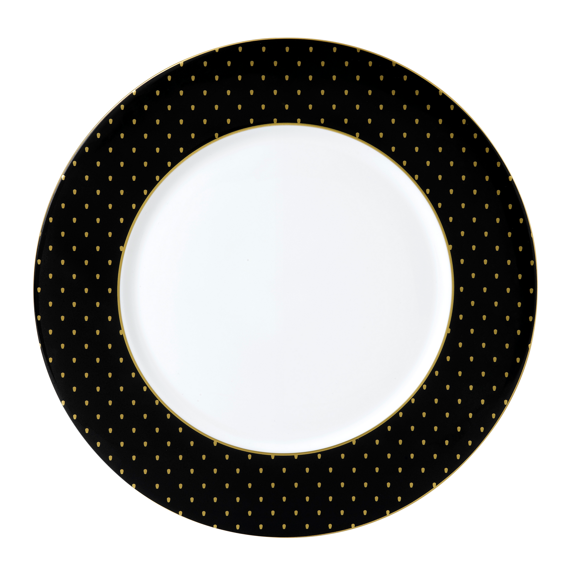 Royal Crown Derby W1 Black Charger Plate (34cm) – official product image