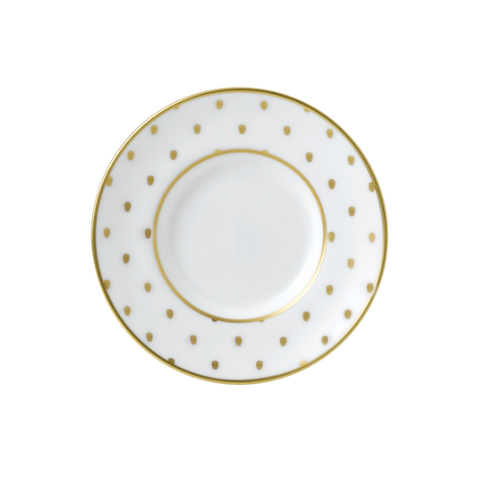 Royal Crown Derby W1 White Coffee Saucer (11.5cm) – official product image