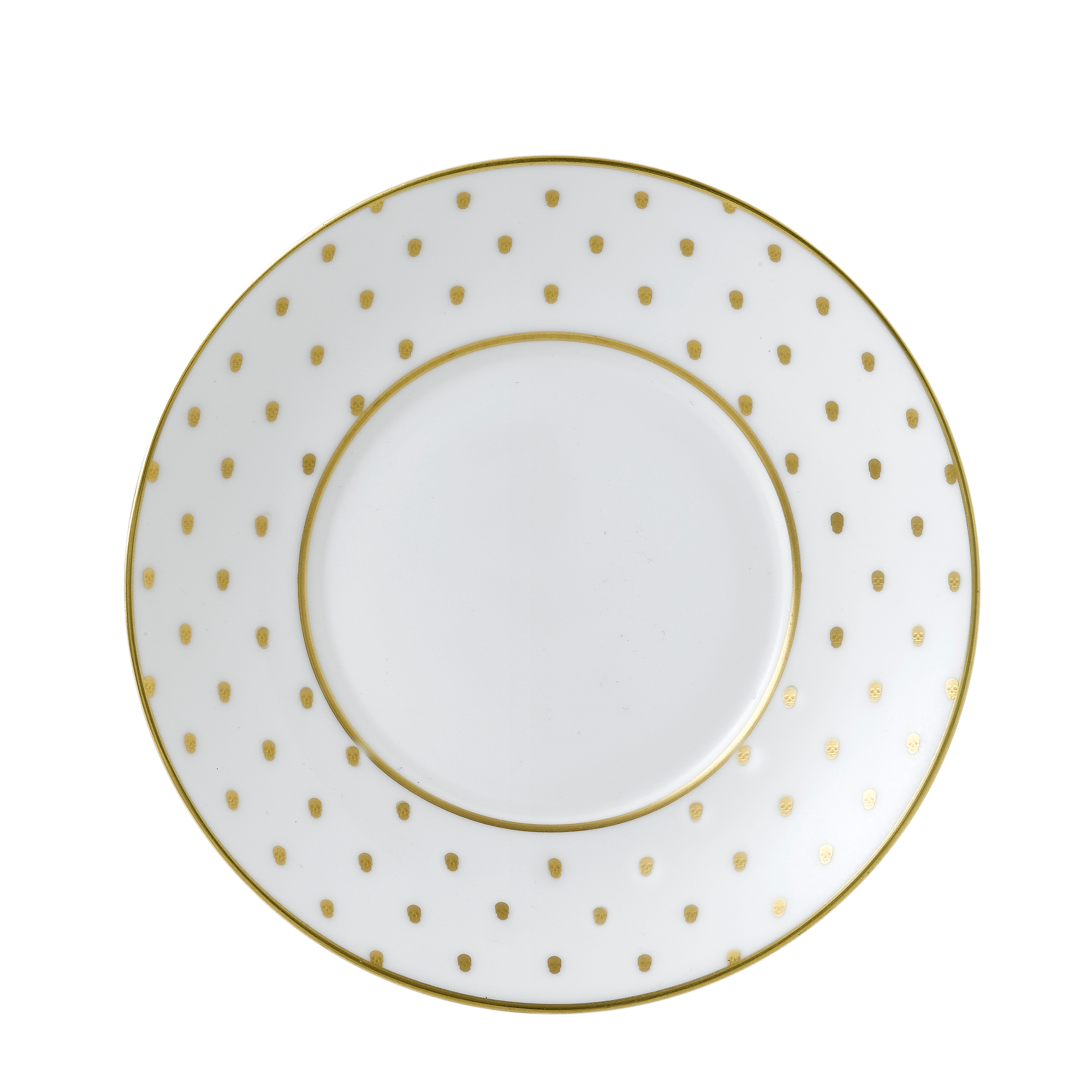 Royal Crown Derby W1 White Tea Saucer (15cm) – official product image