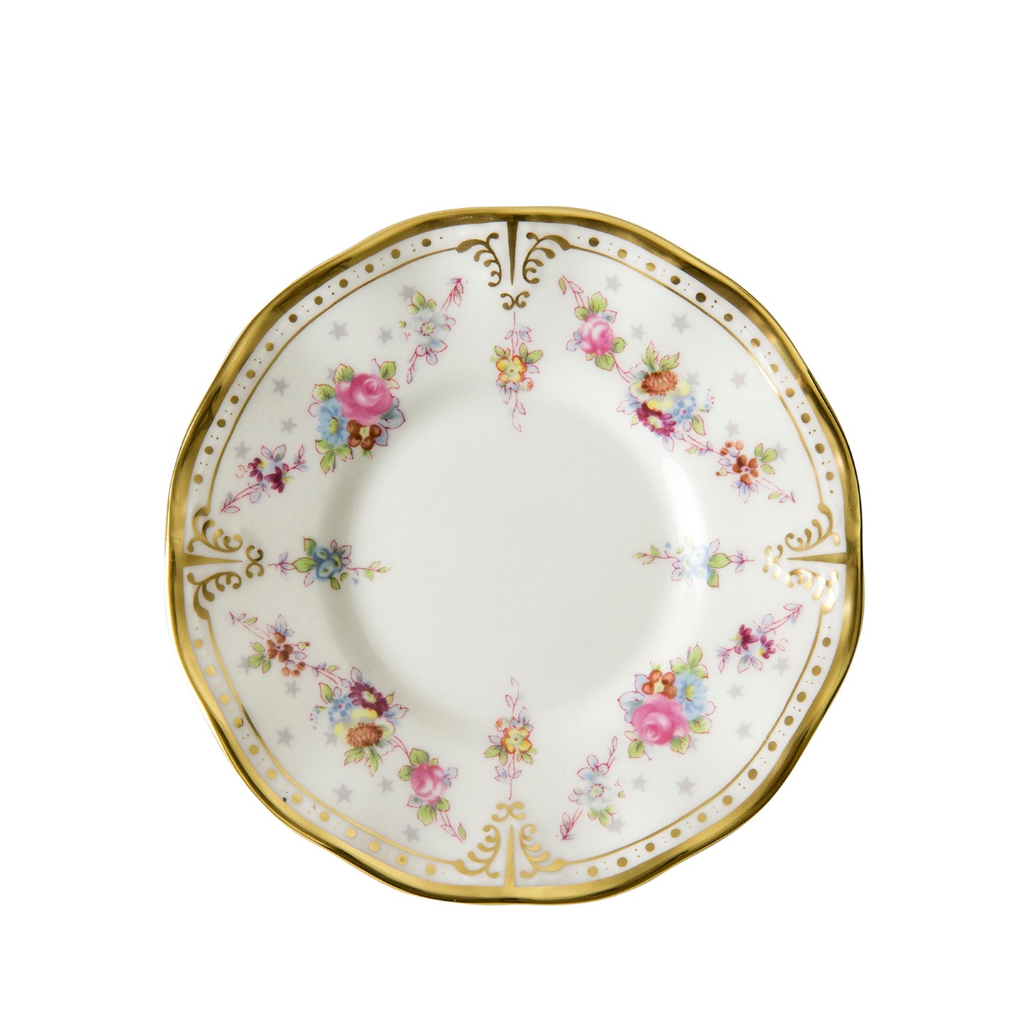 Royal Crown Derby Royal Antoinette Coffee Saucer (12.5cm) – official product image
