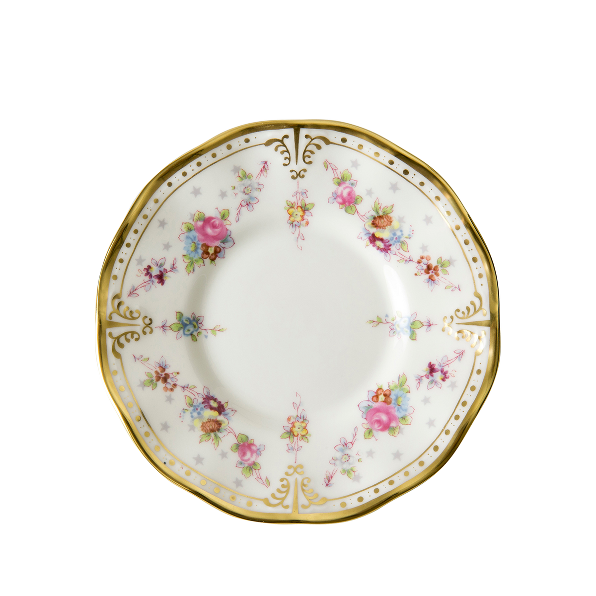 Royal Crown Derby Royal Antoinette Coffee Saucer (12.5cm) – official product image
