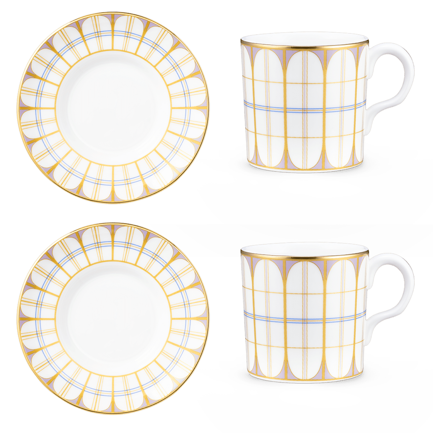 Royal Crown Derby Little Venice Cake Company Coffee Cups and Saucers (boxed) – official product image