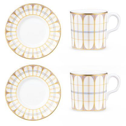 Royal Crown Derby Little Venice Cake Company Coffee Cups and Saucers (boxed) – official product image