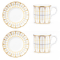 Royal Crown Derby Little Venice Cake Company Coffee Cups and Saucers (boxed) – official product image
