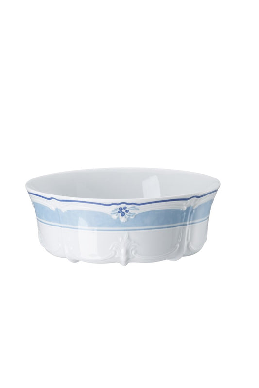 Hutschenreuther Baronesse Estelle Blue Fruit Dish 13 cm – front view