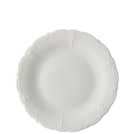 Hutschenreuther Baronesse White dinner plate 25 cm – top view