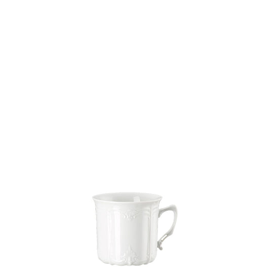Hutschenreuther Baronesse White Cup 6 Tall 30 cl – front view