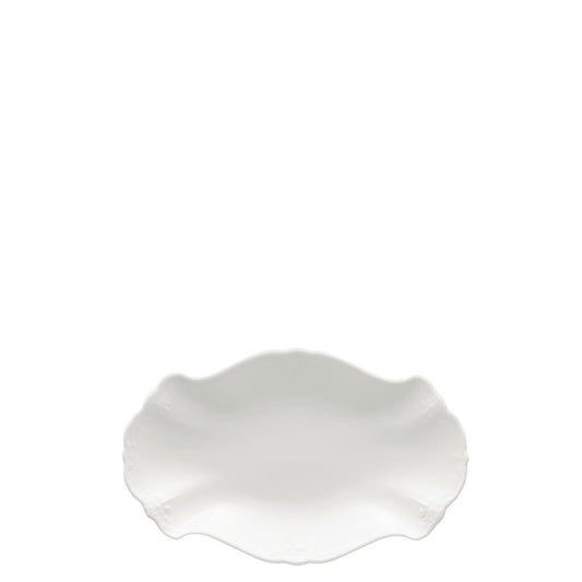 Hutschenreuther Baronesse White pickle dish 26 cm – top view