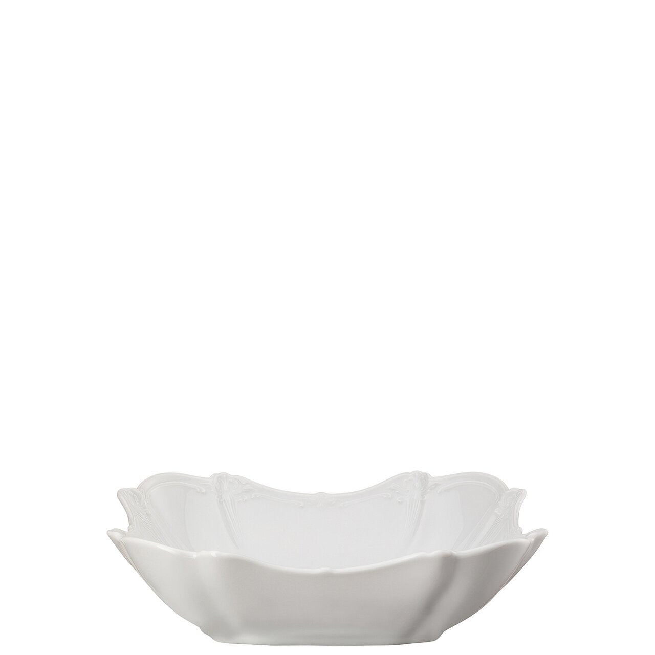 Hutschenreuther Baronesse White rectangular bowl 23 cm – alternate view