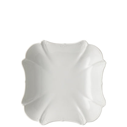 Hutschenreuther Baronesse White rectangular bowl 23 cm – front view