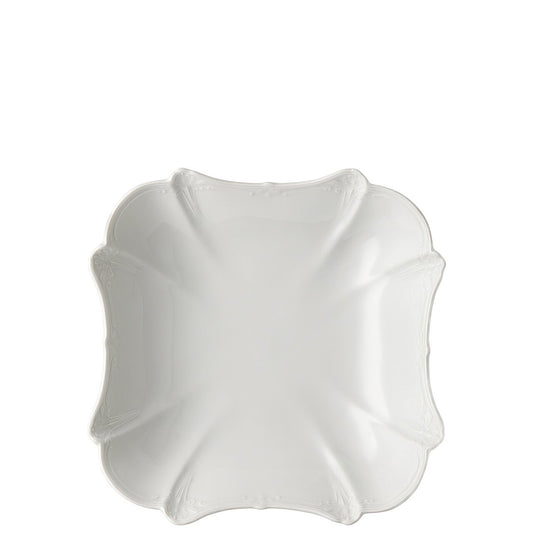 Hutschenreuther Baronesse White rectangular bowl 23 cm – front view