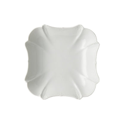 Hutschenreuther Baronesse White rectangular bowl 23 cm – top view