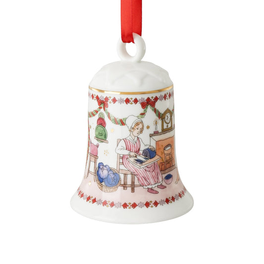 Hutschenreuther Collector's Collection 26 Christmas Feast Porcelain bell 12 cm – official product image