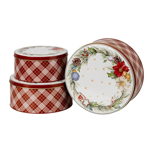 Hutschenreuther Collector Series 2026 Morning, Children – Set of 3 Biscuit Tins – official product image