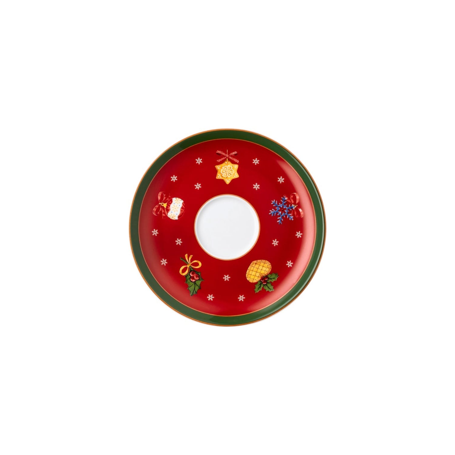 Hutschenreuther Happy Wintertime Combi saucer – official product image