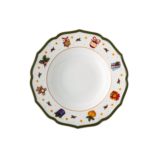 Hutschenreuther Happy Wintertime Green Plate deep 23 cm – official product image