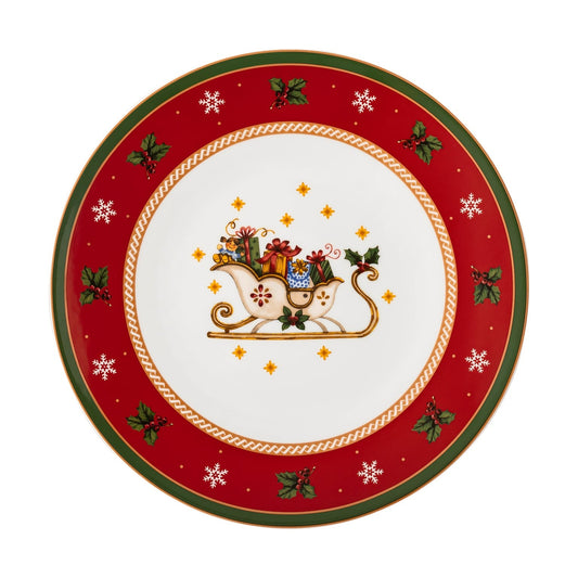 Hutschenreuther Happy Wintertime Red Biscuit plate 31 cm – official product image