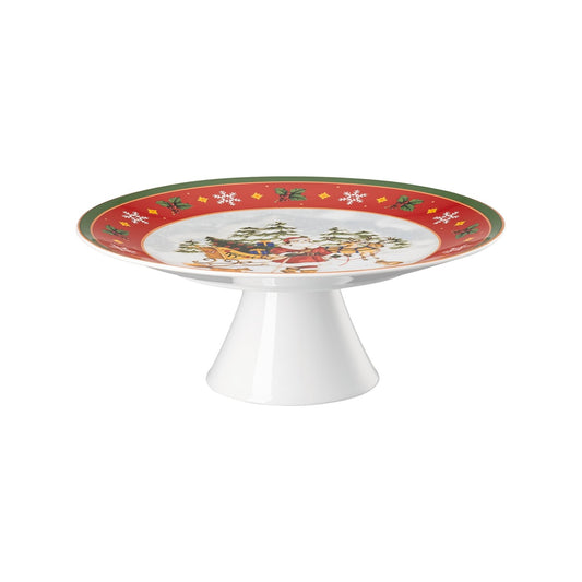 Hutschenreuther Happy Wintertime Tart platter/foot lg – official product image