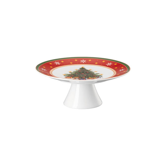 Hutschenreuther Happy Wintertime Tart platter/foot sm – official product image
