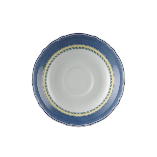 Hutschenreuther Maria Theresia Medley Cafe au lait saucer – top view