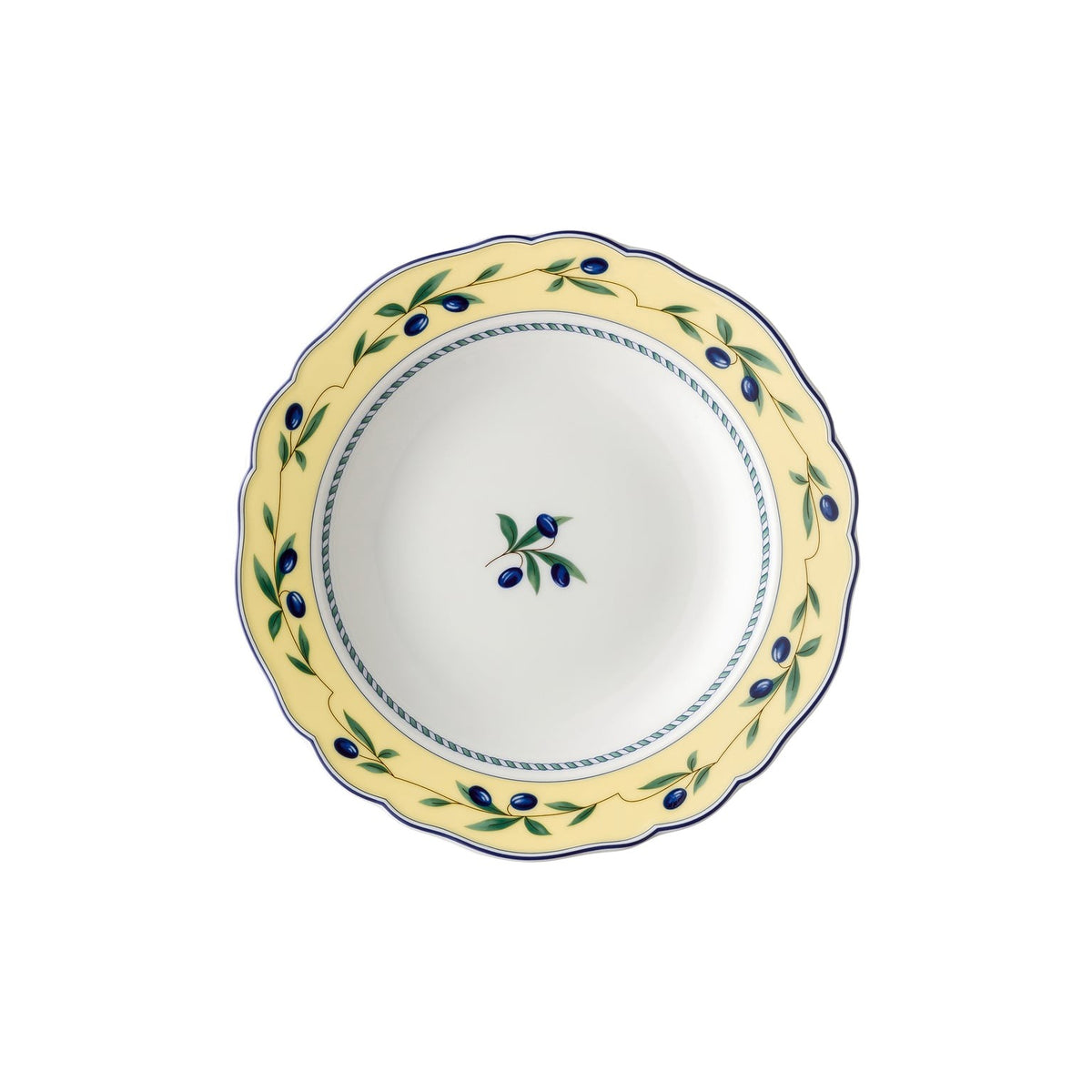 Hutschenreuther Maria Theresia Medley - Valdemossa Rim Plate 21 cm Deep – official product image