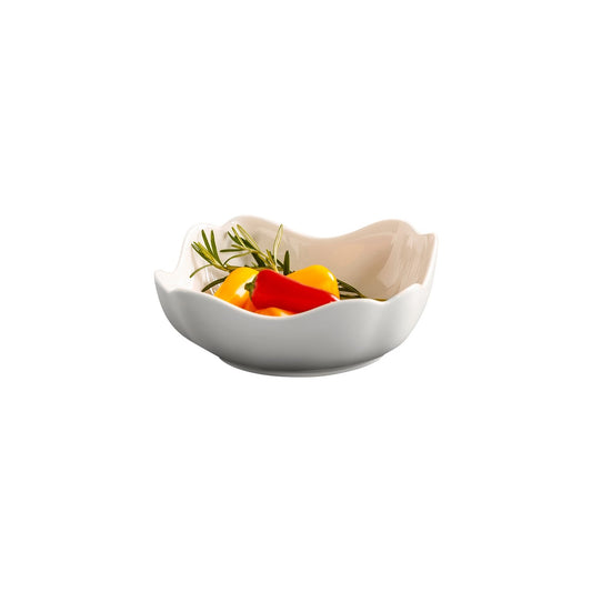 Hutschenreuther Maria Theresia White Bowl angular 18 cm – alternate official product image