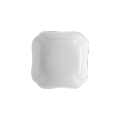 Hutschenreuther Maria Theresia White Bowl angular 18 cm – alternate official product image