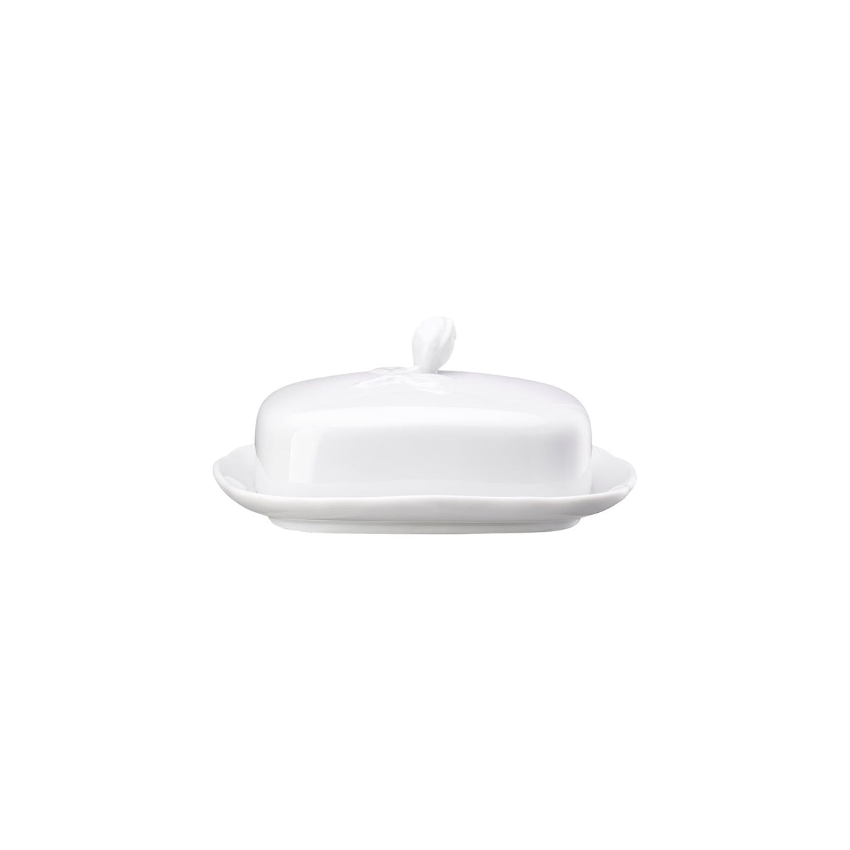 Hutschenreuther Maria Theresia White Butterdish – official product image