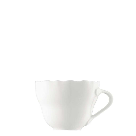 Hutschenreuther Maria Theresia White Cup 4 Tall – front view