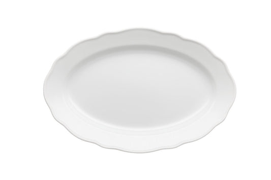 Hutschenreuther Maria Theresia White Platter 35 cm – front view
