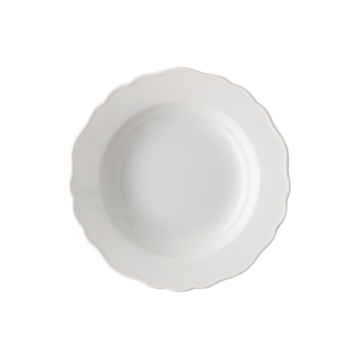 Hutschenreuther Maria Theresia White Rim Plate 23 cm Deep – official product image