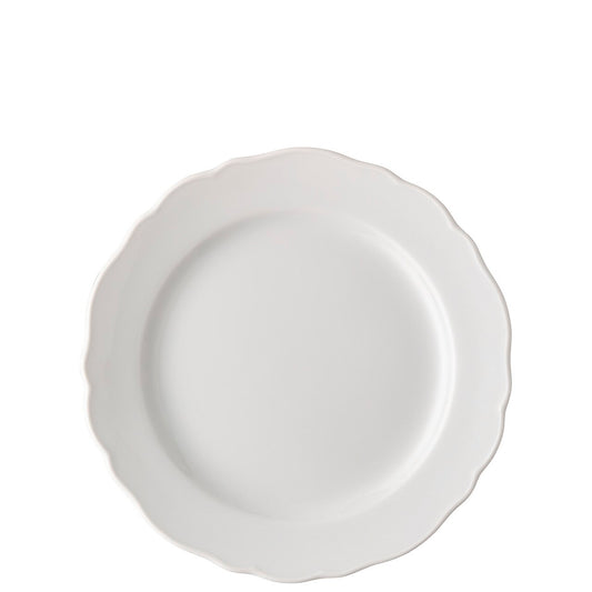 Hutschenreuther Maria Theresia White Rim Plate 25 cm – top view