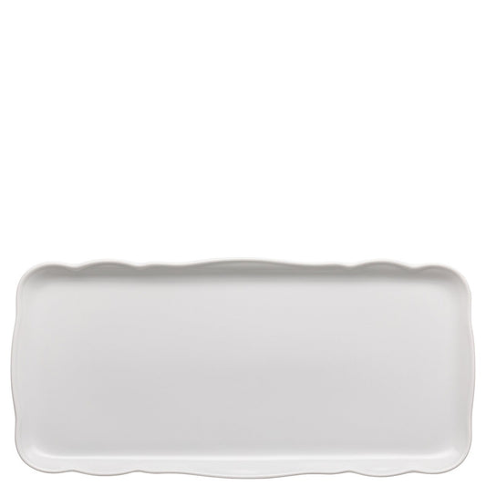 Hutschenreuther Maria Theresia White Sandwich Tray – top view