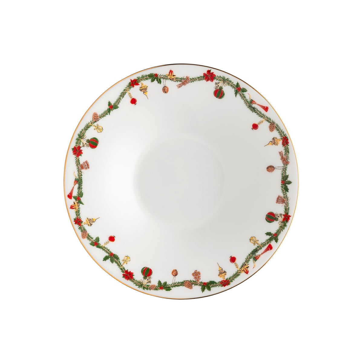 Hutschenreuther Nora Christmas Plate 24 cm deep – official product image