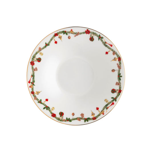 Hutschenreuther Nora Christmas Plate 24 cm deep – official product image