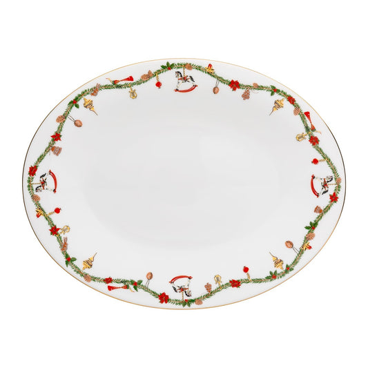 Hutschenreuther Nora Christmas Platter 36 cm – official product image